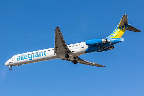 Allegiant Air McDonnell Douglas MD-88 N404NV at McCarran International Airport (KLAS/LAS)