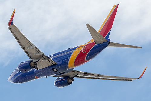 Southwest Airlines Boeing 737-700 N428WN at McCarran International Airport (KLAS/LAS)