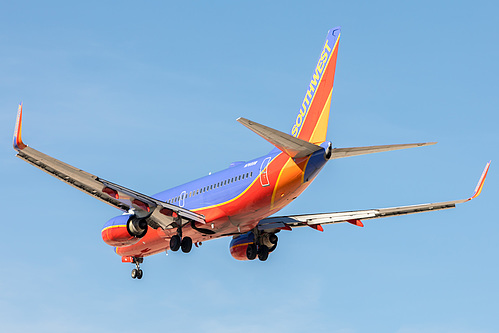Southwest Airlines Boeing 737-700 N760SW at McCarran International Airport (KLAS/LAS)