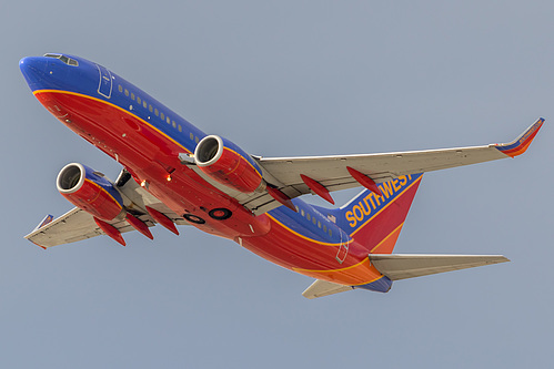 Southwest Airlines Boeing 737-700 N7750A at McCarran International Airport (KLAS/LAS) Southwest Airlines Boeing 737-700 N7750A at McCarran International Airport (KLAS/LAS)