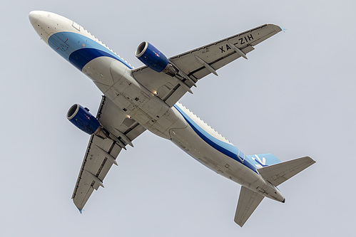 Interjet Airbus A320-200 XA-ZIH at McCarran International Airport (KLAS/LAS)