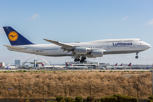 Lufthansa Boeing 747-8i D-ABYS at Los Angeles International Airport (KLAX/LAX)