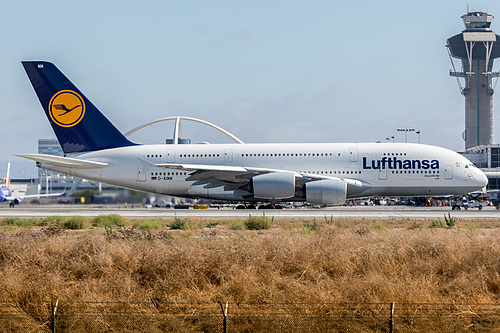 Lufthansa Airbus A380-800 D-AIMM at Los Angeles International Airport (KLAX/LAX)