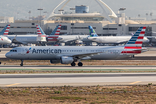 American Airlines Airbus A321-200 N190UW at Los Angeles International Airport (KLAX/LAX) American Airlines Airbus A321-200 N190UW at Los Angeles International Airport (KLAX/LAX)