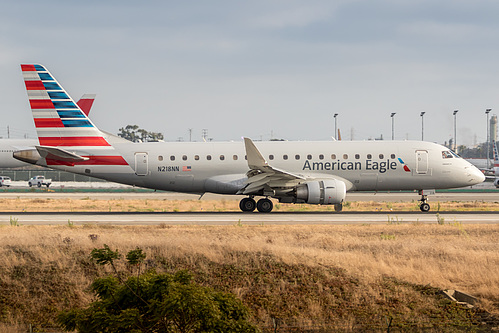 Compass Airlines Embraer ERJ-175 N218NN at Los Angeles International Airport (KLAX/LAX) Compass Airlines Embraer ERJ-175 N218NN at Los Angeles International Airport (KLAX/LAX)