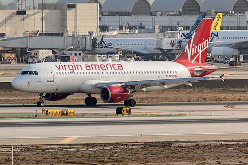 Virgin America Airbus A320-200 N621VA at Los Angeles International Airport (KLAX/LAX)