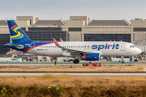 Spirit Airlines Airbus A320-200 N626NK at Los Angeles International Airport (KLAX/LAX)