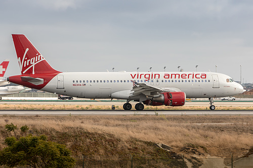 Virgin America Airbus A320-200 N631VA at Los Angeles International Airport (KLAX/LAX) Virgin America Airbus A320-200 N631VA at Los Angeles International Airport (KLAX/LAX)
