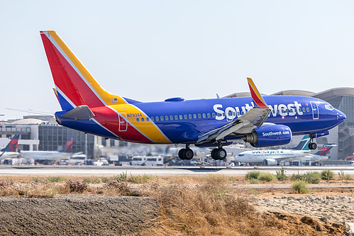 Southwest Airlines Boeing 737-700 N793SA at Los Angeles International Airport (KLAX/LAX) Southwest Airlines Boeing 737-700 N793SA at Los Angeles International Airport (KLAX/LAX)