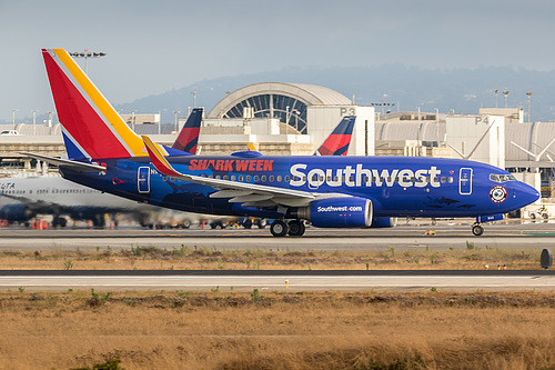 Southwest Airlines Boeing 737-700 N944WN at Los Angeles International Airport (KLAX/LAX) Southwest Airlines Boeing 737-700 N944WN at Los Angeles International Airport (KLAX/LAX)