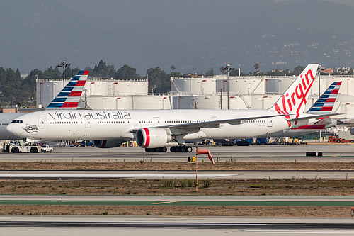 Virgin Australia Boeing 777-300ER VH-VPH at Los Angeles International Airport (KLAX/LAX) Virgin Australia Boeing 777-300ER VH-VPH at Los Angeles International Airport (KLAX/LAX)