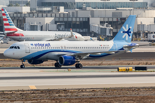 Interjet Airbus A320-200 XA-IJA at Los Angeles International Airport (KLAX/LAX)