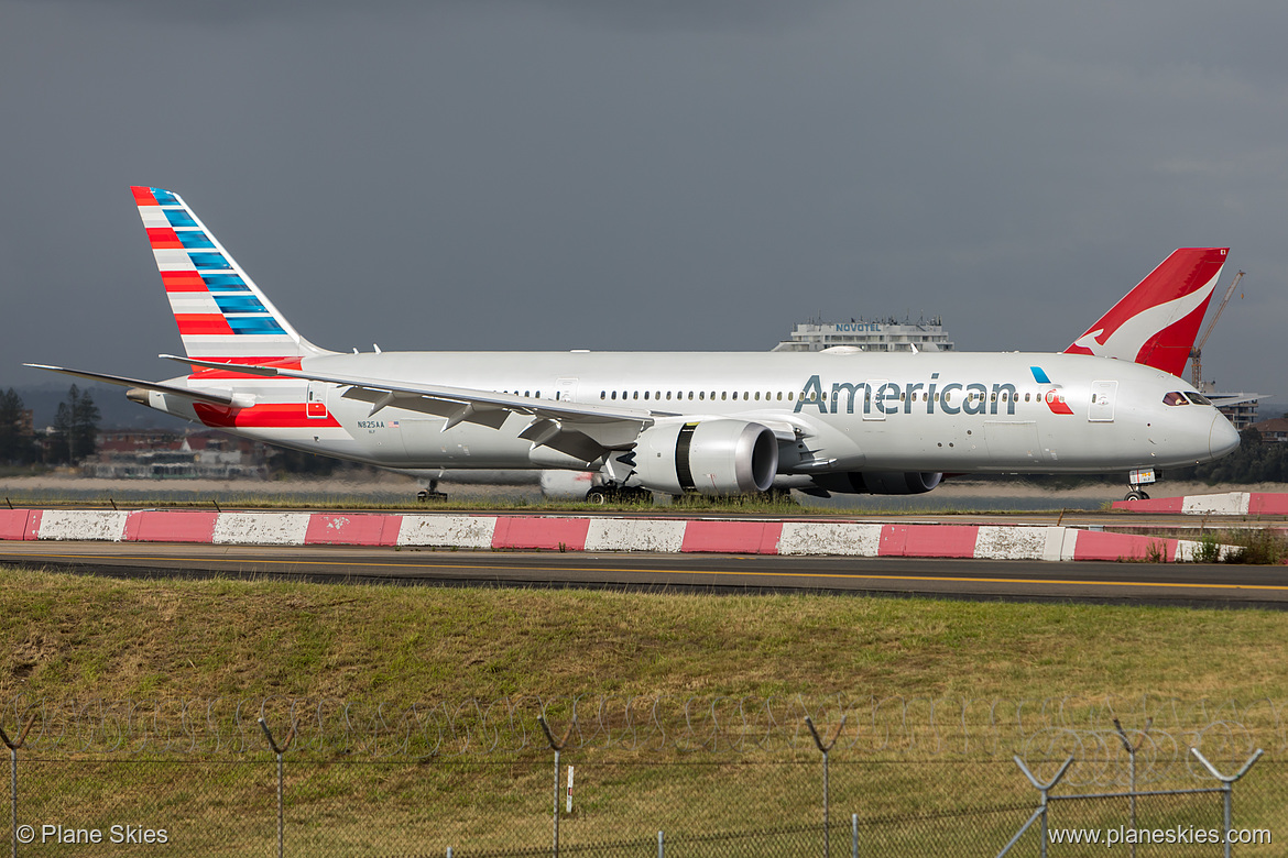American Airlines Boeing 787-9 N825AA at Sydney Kingsford Smith International Airport (YSSY/SYD)