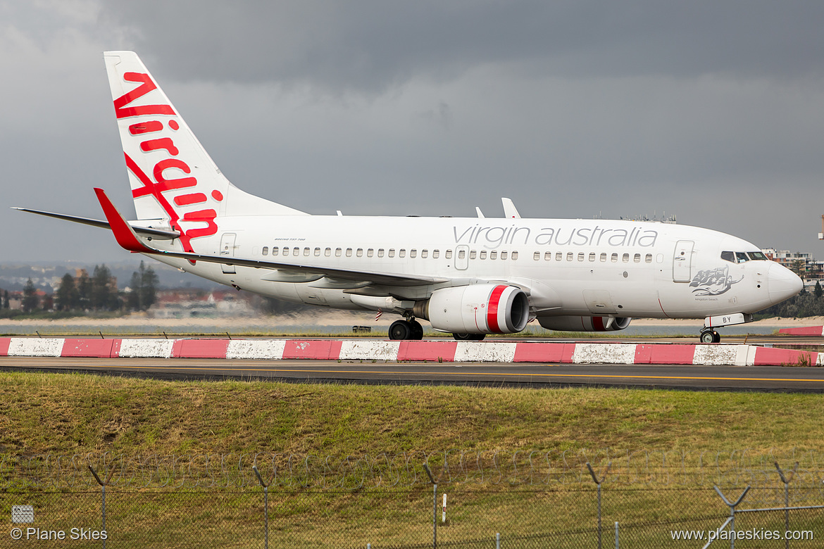 Virgin Australia Boeing 737-700 VH-VBY at Sydney Kingsford Smith International Airport (YSSY/SYD) Virgin Australia Boeing 737-700 VH-VBY at Sydney Kingsford Smith International Airport (YSSY/SYD)