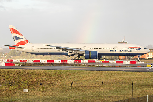 British Airways Boeing 777-300ER G-STBC at Sydney Kingsford Smith International Airport (YSSY/SYD)