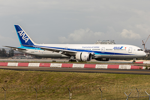 All Nippon Airways Boeing 787-9 JA885A at Sydney Kingsford Smith International Airport (YSSY/SYD) All Nippon Airways Boeing 787-9 JA885A at Sydney Kingsford Smith International Airport (YSSY/SYD)