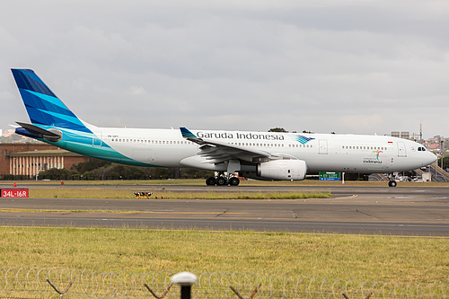 Garuda Indonesia Airbus A330-300 PK-GPY at Sydney Kingsford Smith International Airport (YSSY/SYD) Garuda Indonesia Airbus A330-300 PK-GPY at Sydney Kingsford Smith International Airport (YSSY/SYD)