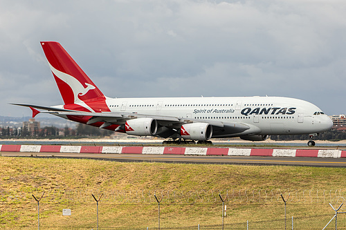 Qantas Airbus A380-800 VH-OQK at Sydney Kingsford Smith International Airport (YSSY/SYD)