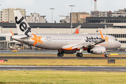 Jetstar Airways Airbus A320-200 VH-VFP at Sydney Kingsford Smith International Airport (YSSY/SYD) Jetstar Airways Airbus A320-200 VH-VFP at Sydney Kingsford Smith International Airport (YSSY/SYD)