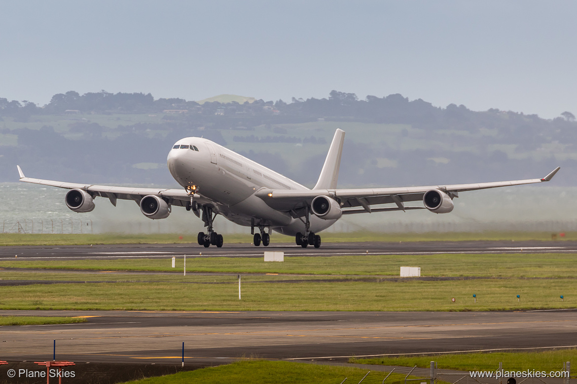 Hi Fly Malta Airbus A340-300 9H-SUN at Auckland International Airport (NZAA/AKL) Hi Fly Malta Airbus A340-300 9H-SUN at Auckland International Airport (NZAA/AKL)