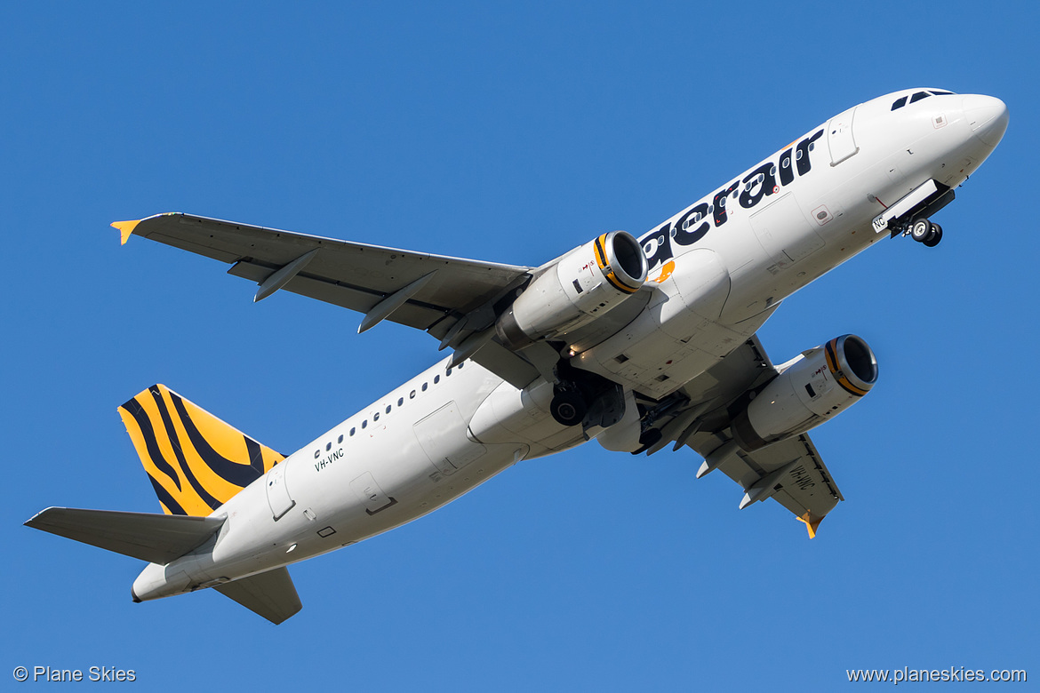 Tigerair Australia Airbus A320-200 VH-VNC at Melbourne International Airport (YMML/MEL)