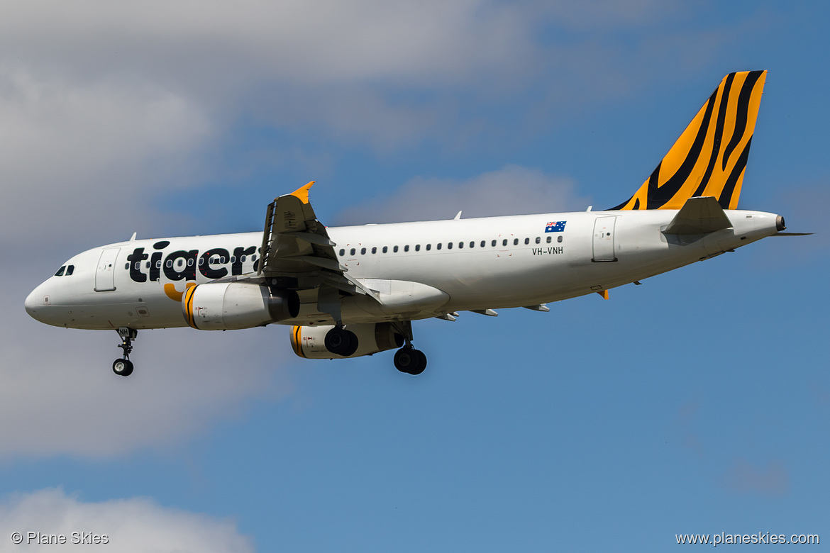 Tigerair Australia Airbus A320-200 VH-VNH at Melbourne International Airport (YMML/MEL)