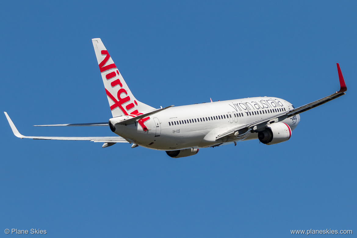 Virgin Australia Boeing 737-800 VH-VUS at Melbourne International Airport (YMML/MEL) Virgin Australia Boeing 737-800 VH-VUS at Melbourne International Airport (YMML/MEL)