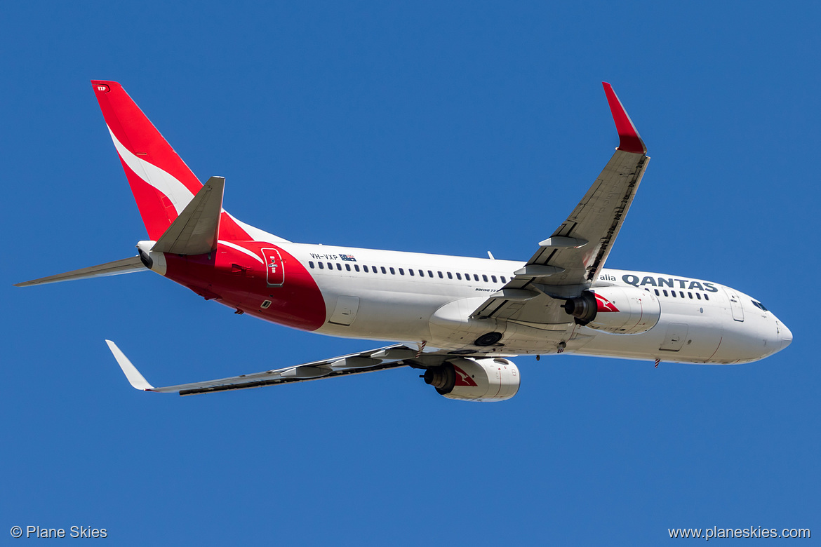 Qantas Boeing 737-800 VH-VXP at Melbourne International Airport (YMML/MEL)