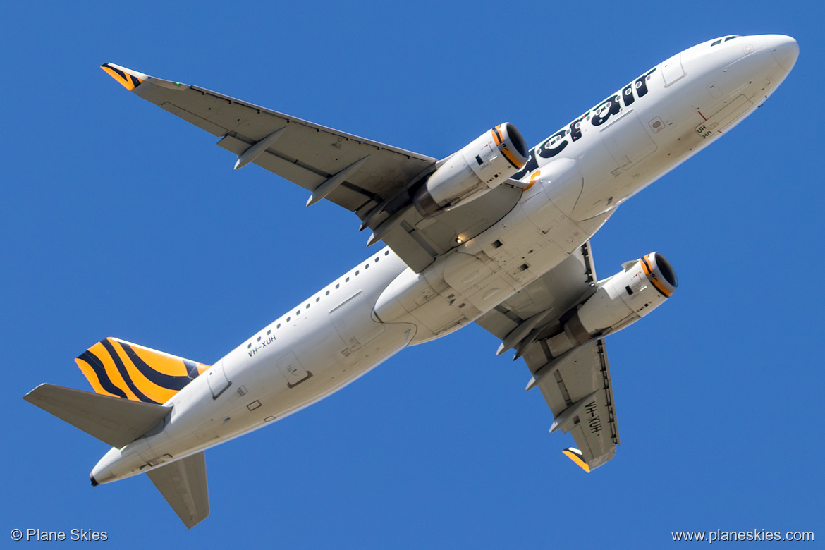 Tigerair Australia Airbus A320-200 VH-XUH at Melbourne International Airport (YMML/MEL) Tigerair Australia Airbus A320-200 VH-XUH at Melbourne International Airport (YMML/MEL)