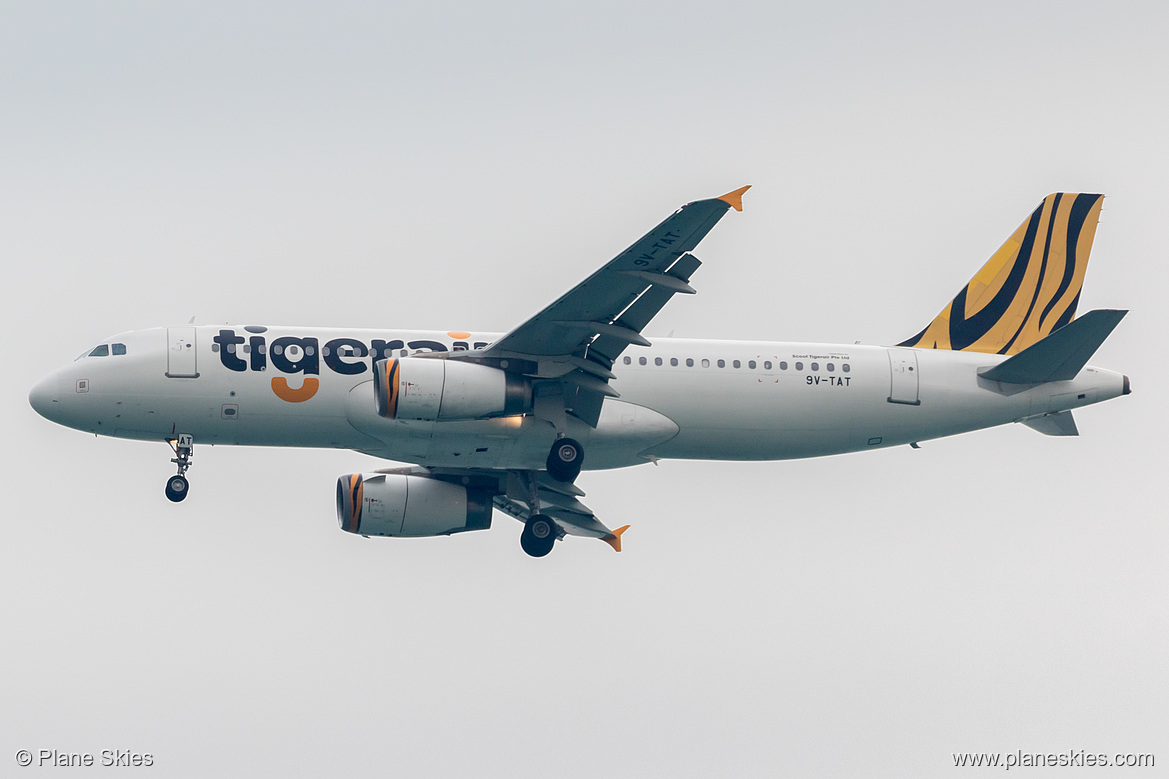 Scoot Airbus A320-200 9V-TAT at Singapore Changi Airport (WSSS/SIN)