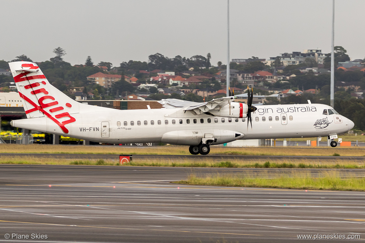 Virgin Australia ATR ATR 72-600 VH-FVN at Sydney Kingsford Smith International Airport (YSSY/SYD)