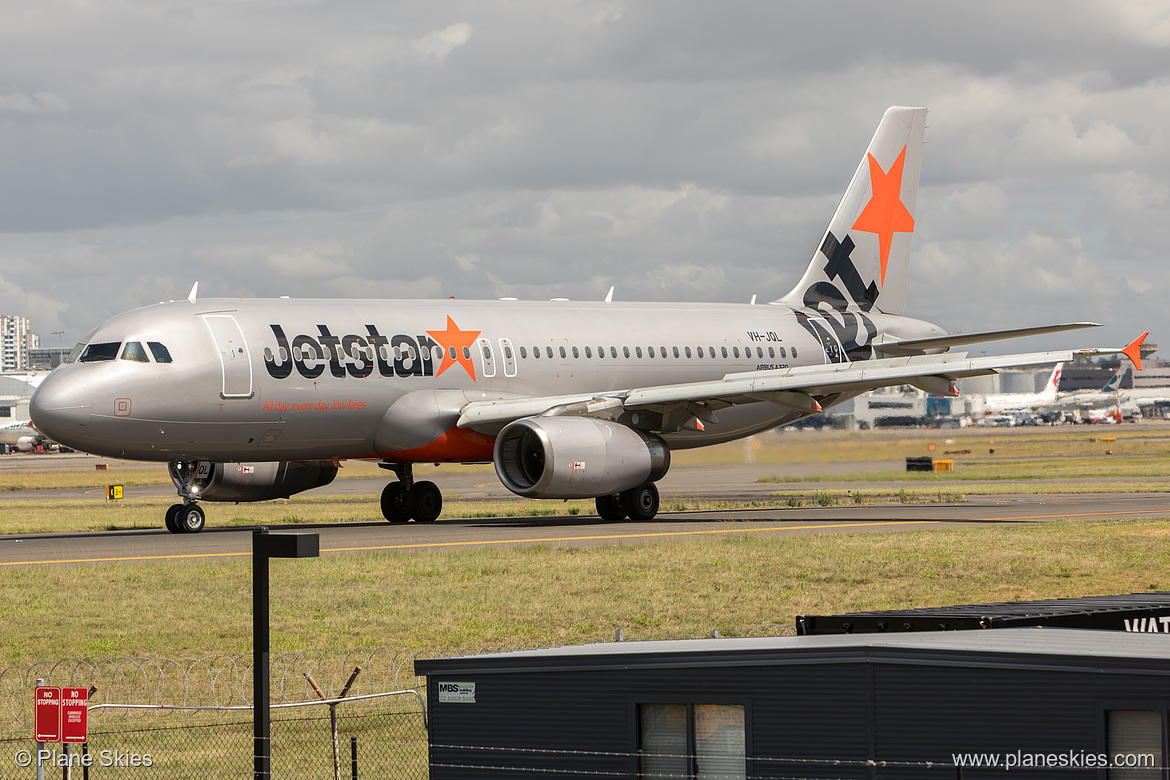 Jetstar Airways Airbus A320-200 VH-JQL at Sydney Kingsford Smith International Airport (YSSY/SYD)