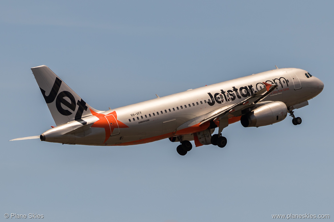 Jetstar Airways Airbus A320-200 VH-VFF at Sydney Kingsford Smith International Airport (YSSY/SYD)