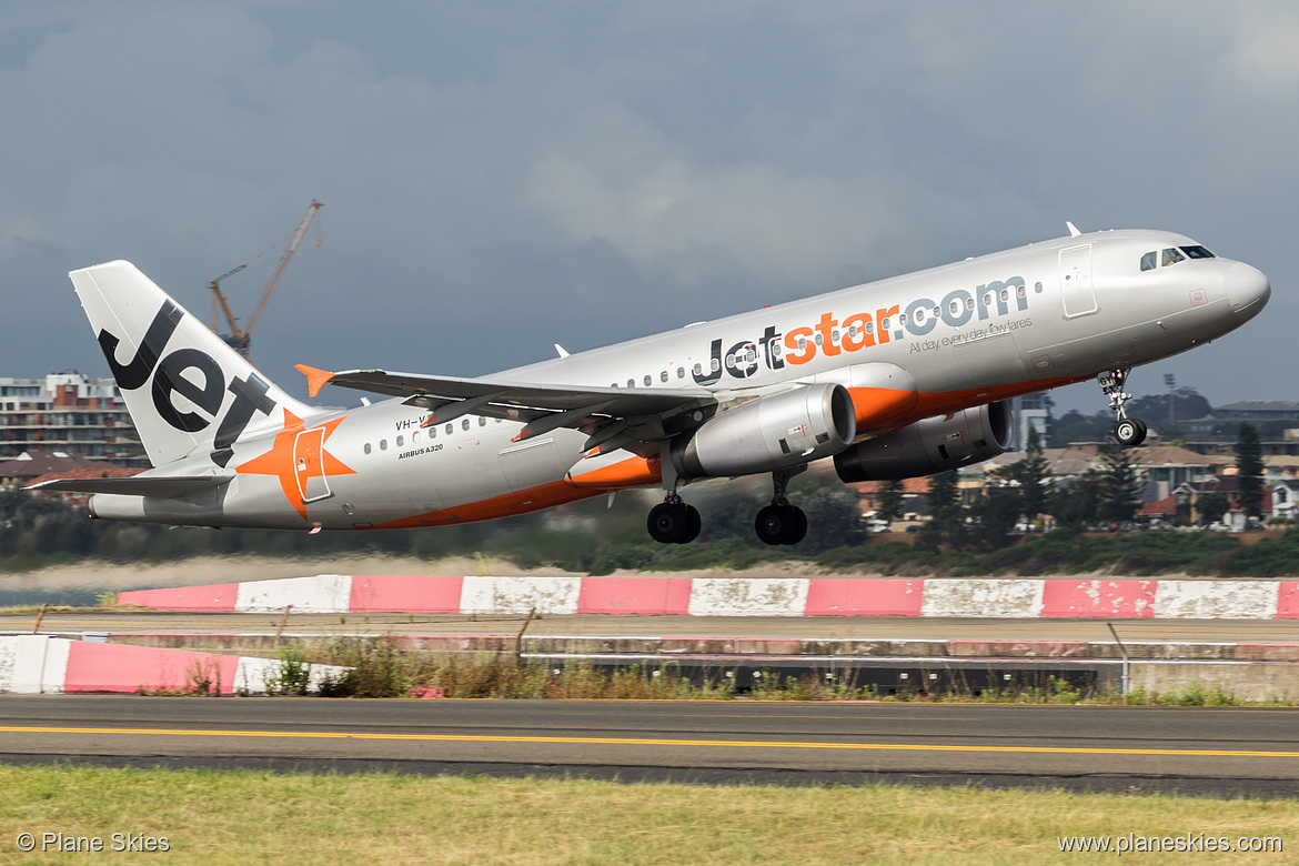 Jetstar Airways Airbus A320-200 VH-VGY at Sydney Kingsford Smith International Airport (YSSY/SYD)