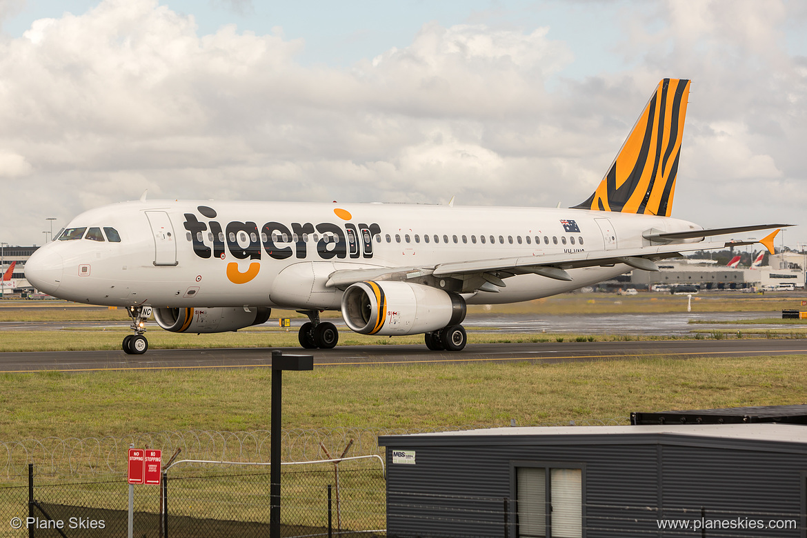 Tigerair Australia Airbus A320-200 VH-VNC at Sydney Kingsford Smith International Airport (YSSY/SYD) Tigerair Australia Airbus A320-200 VH-VNC at Sydney Kingsford Smith International Airport (YSSY/SYD)