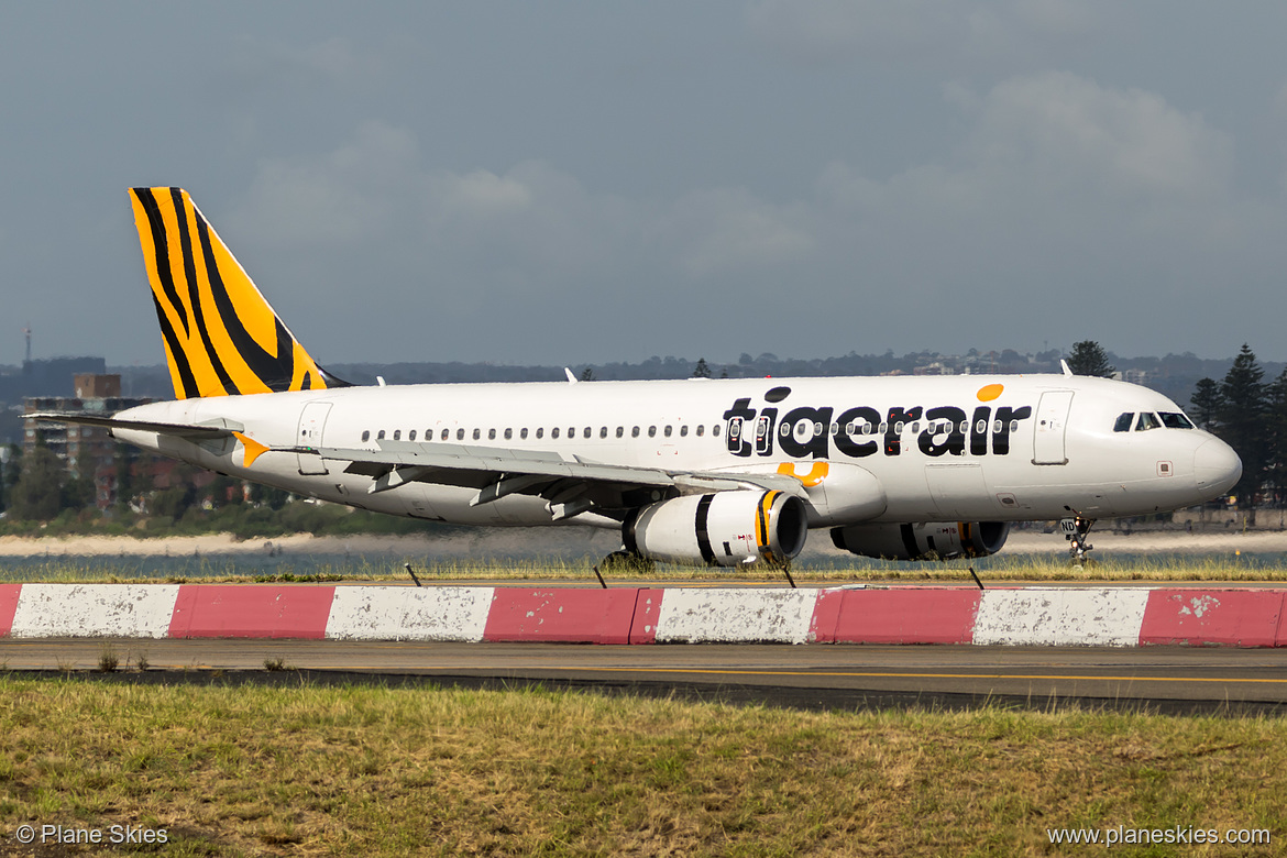 Tigerair Australia Airbus A320-200 VH-VND at Sydney Kingsford Smith International Airport (YSSY/SYD)