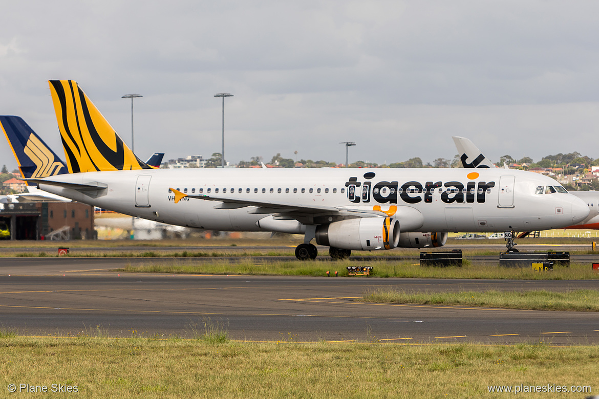 Tigerair Australia Airbus A320-200 VH-VNQ at Sydney Kingsford Smith International Airport (YSSY/SYD)