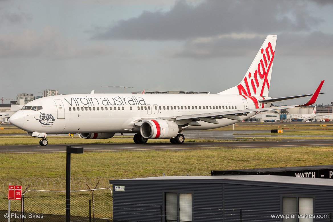 Virgin Australia Boeing 737-800 VH-VUI at Sydney Kingsford Smith International Airport (YSSY/SYD)