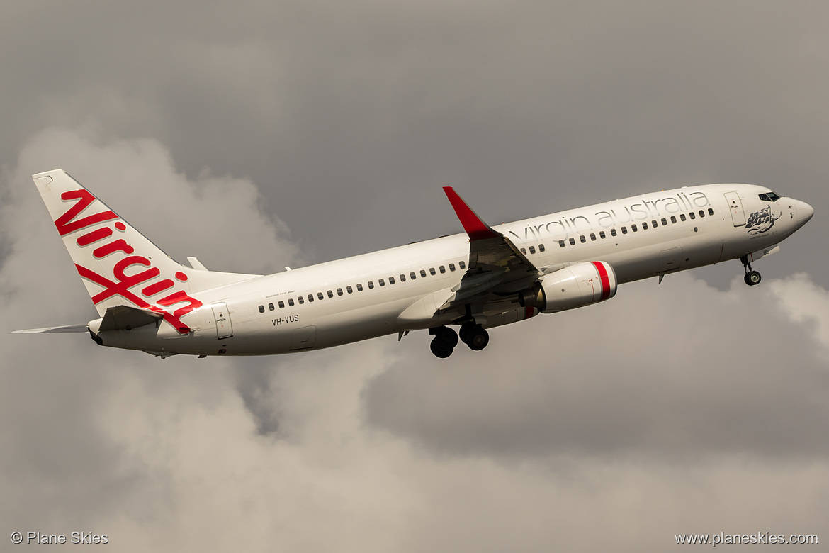 Virgin Australia Boeing 737-800 VH-VUS at Sydney Kingsford Smith International Airport (YSSY/SYD) Virgin Australia Boeing 737-800 VH-VUS at Sydney Kingsford Smith International Airport (YSSY/SYD)