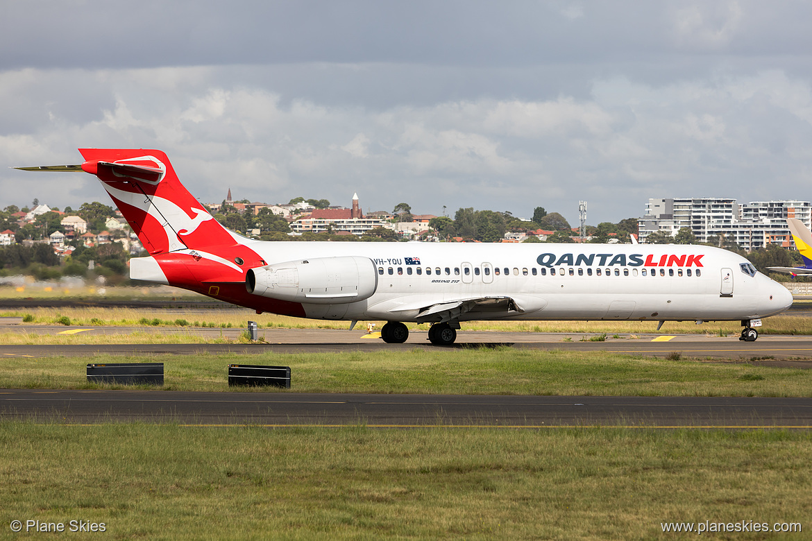QantasLink Boeing 717-200 VH-YQU at Sydney Kingsford Smith International Airport (YSSY/SYD)