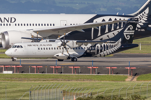 Mount Cook Airline ATR ATR 72-600 ZK-MVC at Auckland International Airport (NZAA/AKL) Mount Cook Airline ATR ATR 72-600 ZK-MVC at Auckland International Airport (NZAA/AKL)