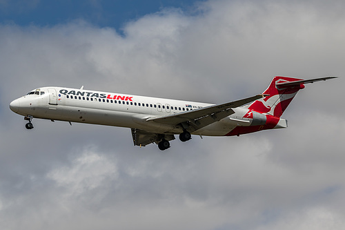 QantasLink Boeing 717-200 VH-NXI at Melbourne International Airport (YMML/MEL) QantasLink Boeing 717-200 VH-NXI at Melbourne International Airport (YMML/MEL)