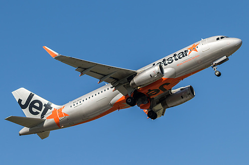 Jetstar Airways Airbus A320-200 VH-VFU at Melbourne International Airport (YMML/MEL) Jetstar Airways Airbus A320-200 VH-VFU at Melbourne International Airport (YMML/MEL)