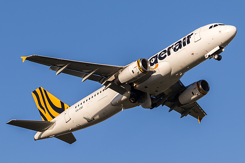 Tigerair Australia Airbus A320-200 VH-VNF at Melbourne International Airport (YMML/MEL) Tigerair Australia Airbus A320-200 VH-VNF at Melbourne International Airport (YMML/MEL)