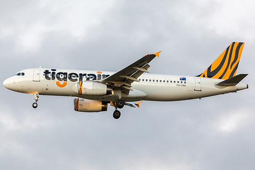 Tigerair Australia Airbus A320-200 VH-VNH at Melbourne International Airport (YMML/MEL) Tigerair Australia Airbus A320-200 VH-VNH at Melbourne International Airport (YMML/MEL)