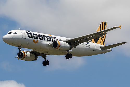 Tigerair Australia Airbus A320-200 VH-VNP at Melbourne International Airport (YMML/MEL) Tigerair Australia Airbus A320-200 VH-VNP at Melbourne International Airport (YMML/MEL)