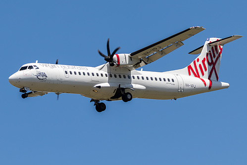 Virgin Australia ATR ATR 72-600 VH-VPJ at Melbourne International Airport (YMML/MEL) Virgin Australia ATR ATR 72-600 VH-VPJ at Melbourne International Airport (YMML/MEL)
