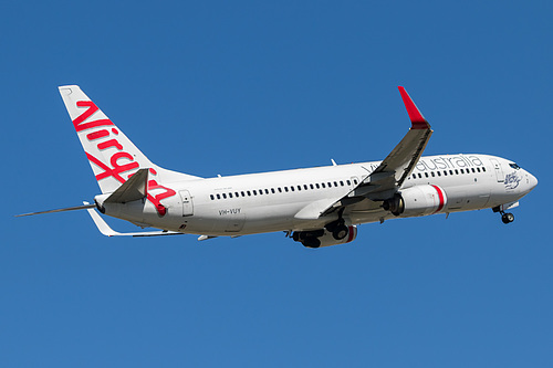 Virgin Australia Boeing 737-800 VH-VUY at Melbourne International Airport (YMML/MEL) Virgin Australia Boeing 737-800 VH-VUY at Melbourne International Airport (YMML/MEL)