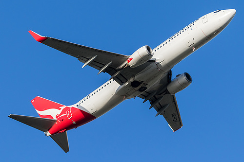 Qantas Boeing 737-800 VH-VZV at Melbourne International Airport (YMML/MEL)