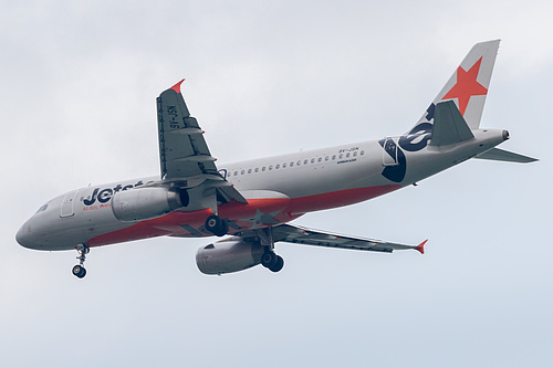 Jetstar Asia Airways Airbus A320-200 9V-JSN at Singapore Changi Airport (WSSS/SIN)